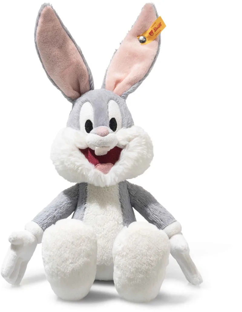 Looney Tunes Bugs Bunny 32 cm Light Grey van Steiff in Meerkleurig – productfoto