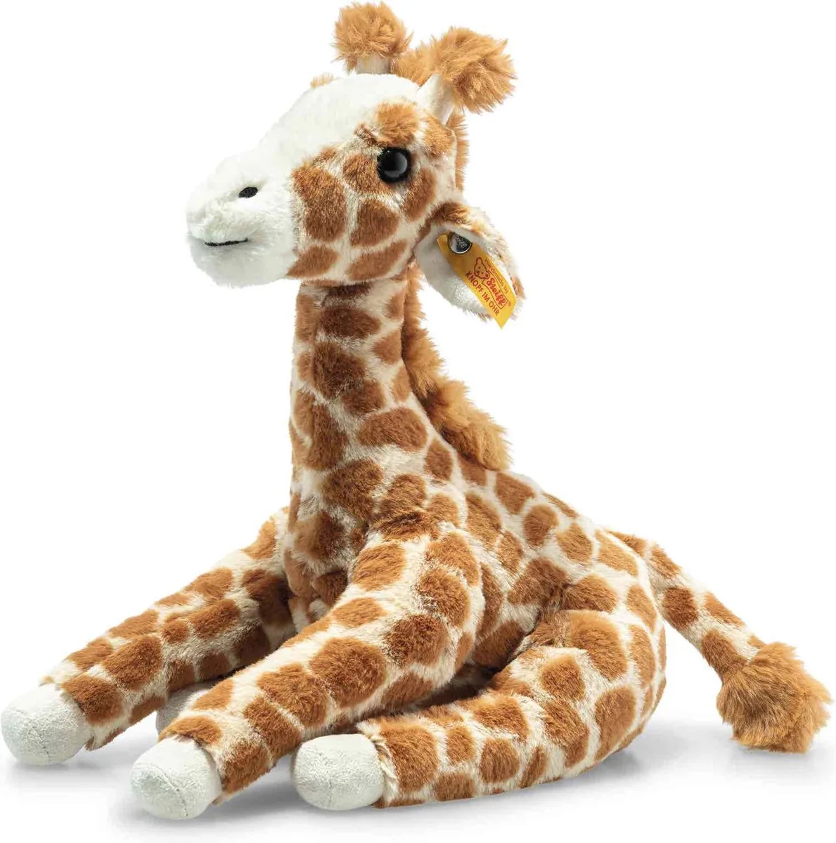 Soft Cuddly Friends Gina giraffe, light brown van Steiff in Bruin – productfoto