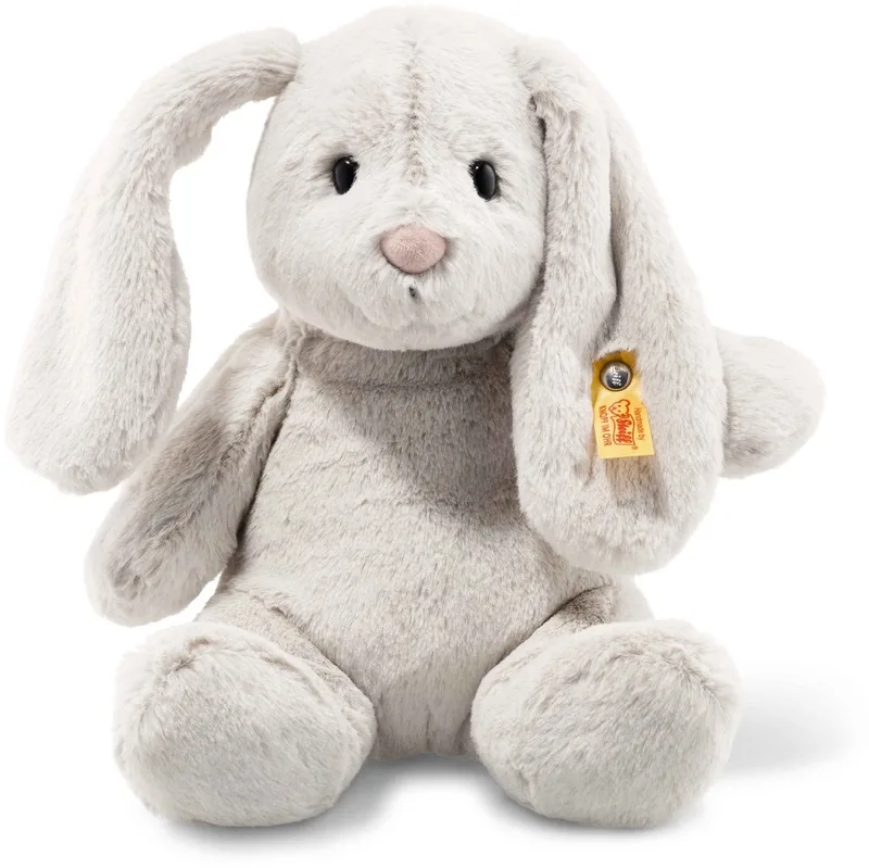 Hoppie Rabbit 28cm Light Grey de Steiff en Steiff, Hoppie Rabbit 28 cm Light Grey – photo produit