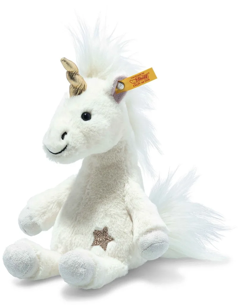 Unica Dangling Unicorn 20cm White by Steiff in Multicolour – product photo