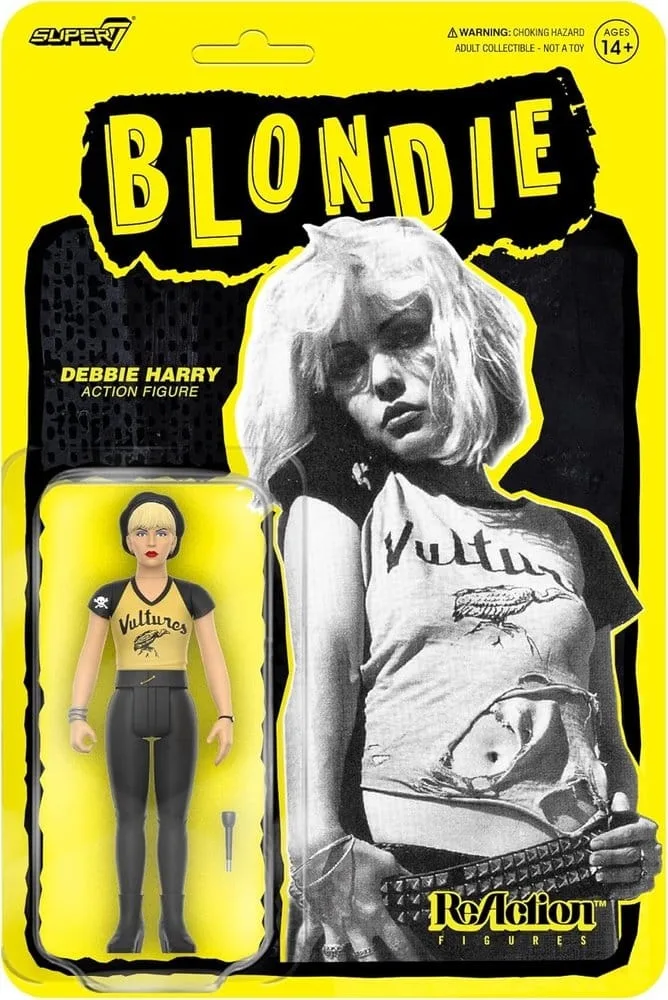 Blondie ReAction Figure Debbie Harry Vultures van Super7 – productfoto
