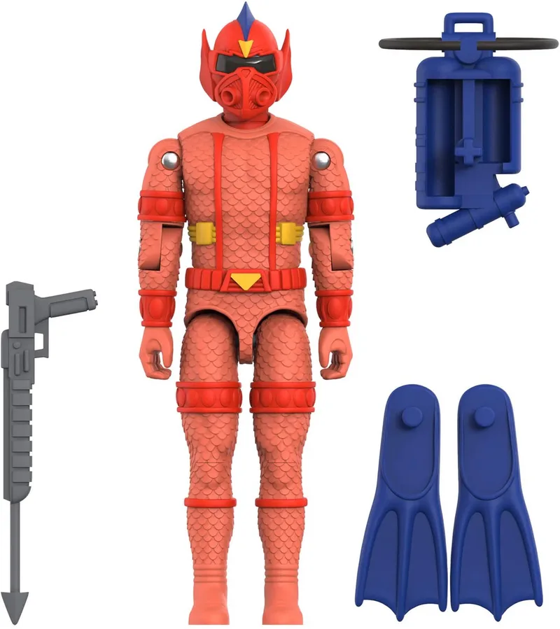 GI Joe ReAction+ Action Figure Wave 07 Hydro Viper (Comic) 10 cm Action Figuur van Super7 in Meerkleurig – productfoto