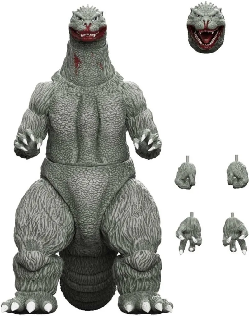 Godzilla (1989) Toho Ultimates Action Figure - Godzilla (Greyscale Comic Book - Thirsty for Blood) 24 cm Action Figuur by Super7 in Multicolour – product photo