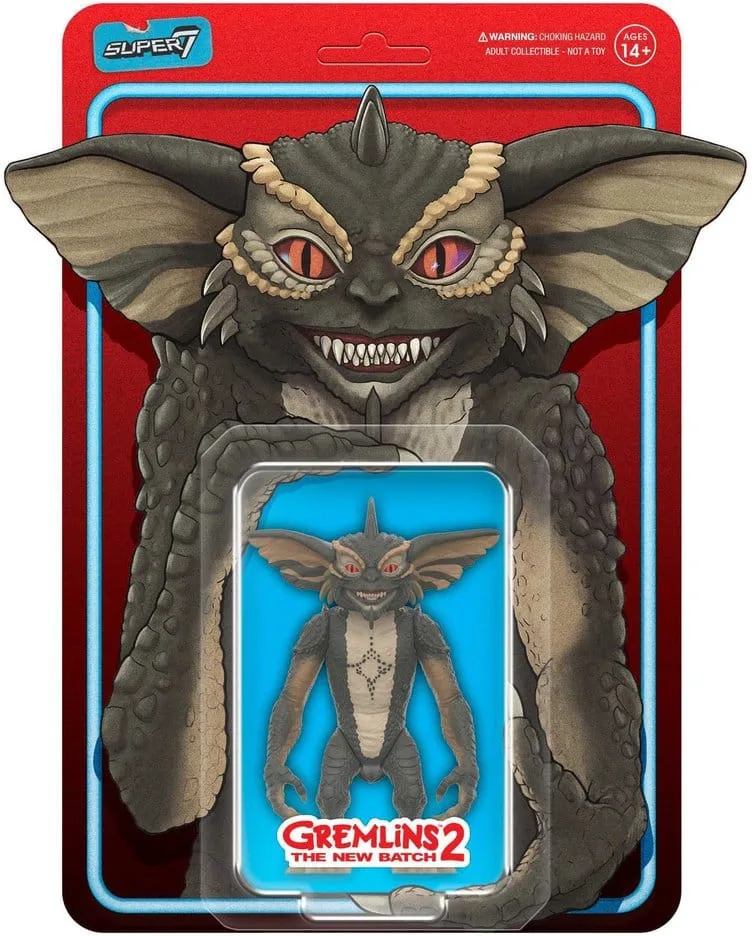 Gremlins ReAction Action Figure - Mohawk (Character Card) van Super7 – productfoto