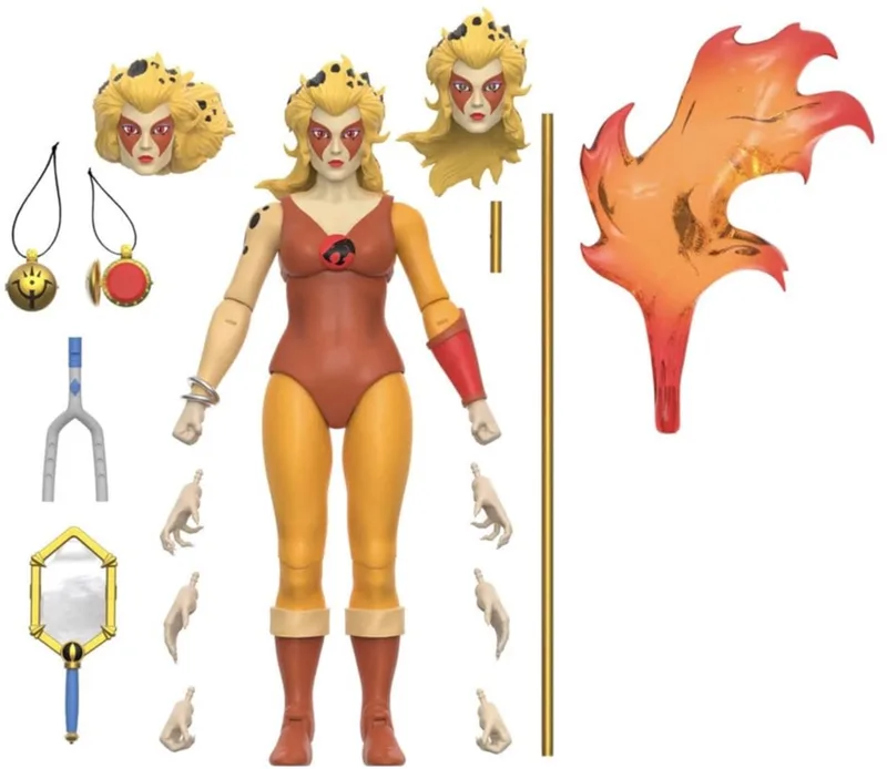 Thundercats Ultimates Action Figure Cheetara 18 cm Action Figuur van Super7 in Meerkleurig – productfoto
