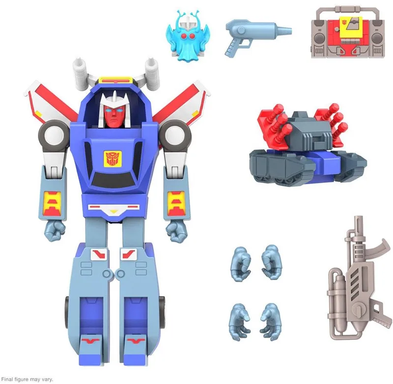 Transformers Ultimates Action Figure Tracks (G1 Cartoon) 19 cm Action Figuur by Super7 in Multicolour – product photo