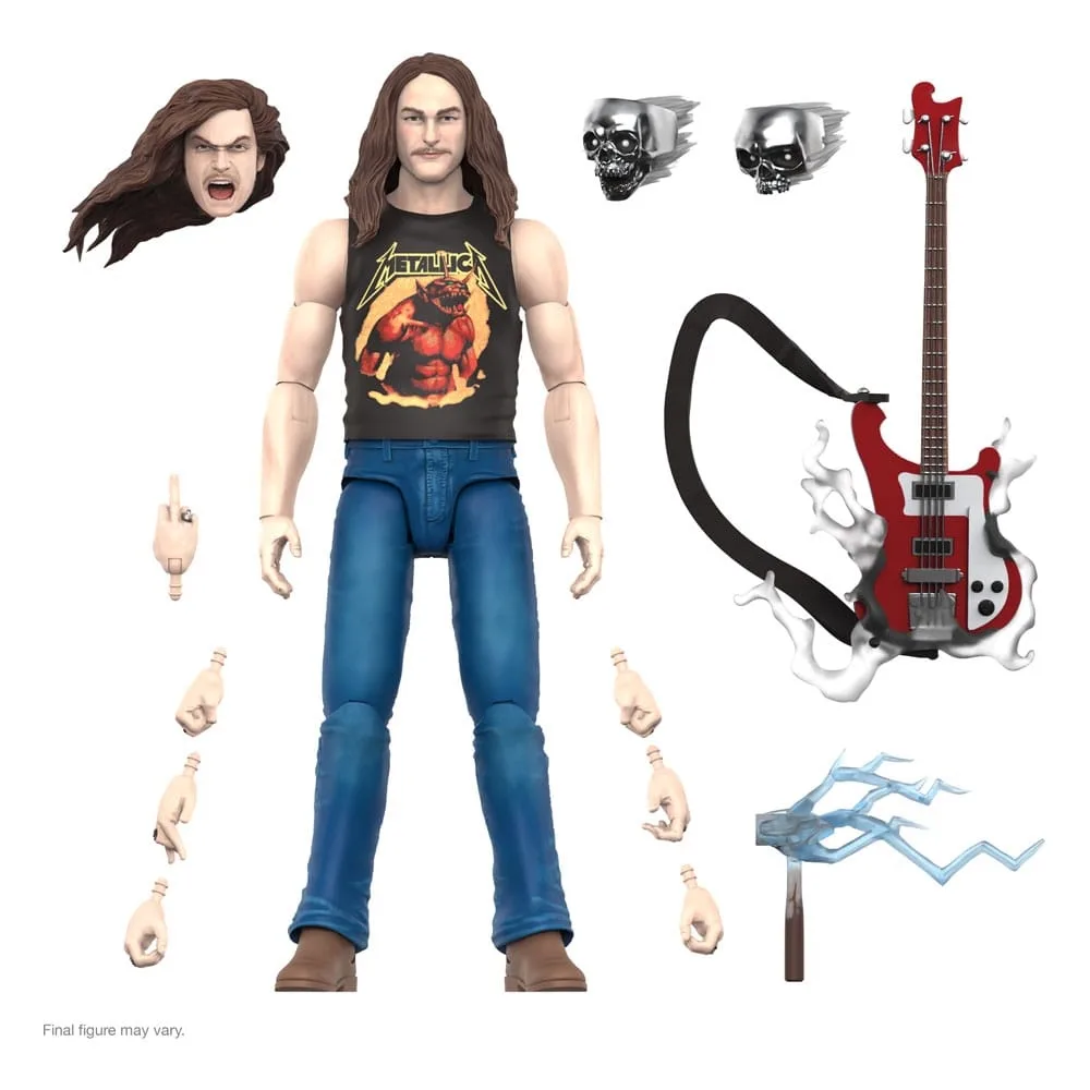 Ultimates Cliff Burton Action Figure van Super7 – productfoto