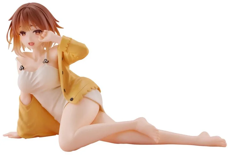 Atelier Ryza: Ever Darkness & The Secret Hideout Desktop Cute Figure - Ryza (Nightwear Ver.) van Taito – productfoto