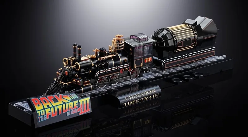 Back To The Future Chogokin Action Figure Time Train 52 cm van Tamashii Nations in Meerkleurig – productfoto