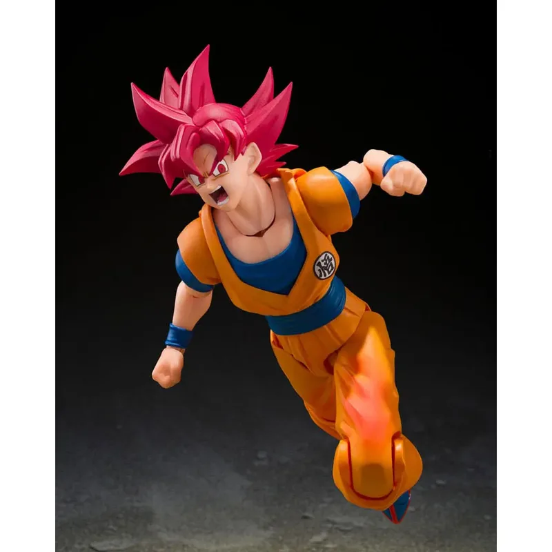 Dragon Ball Super S.H.Figuarts Action Figure Super Saiyan God Son Guko (God Aura) 15 cm de Tamashii Nations en Multicolore – photo produit 6 sur 6