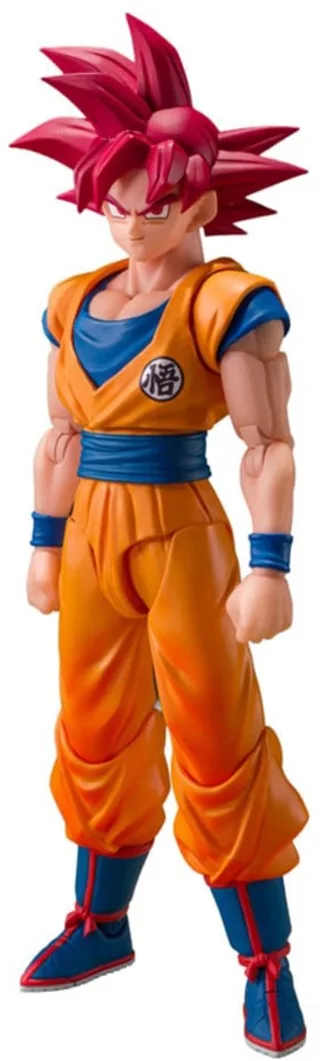 Dragon Ball Super S.H.Figuarts Action Figure Super Saiyan God Son Guko (God Aura) 15 cm de Tamashii Nations en Multicolore – photo produit 1 sur 6