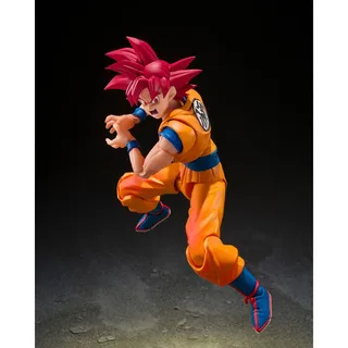 Dragon Ball Super S.H.Figuarts Action Figure Super Saiyan God Son Guko (God Aura) 15 cm de Tamashii Nations en Multicolore – photo produit 3 sur 6