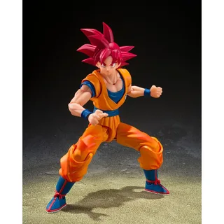 Dragon Ball Super S.H.Figuarts Action Figure Super Saiyan God Son Guko (God Aura) 15 cm de Tamashii Nations en Multicolore – photo produit 2 sur 6