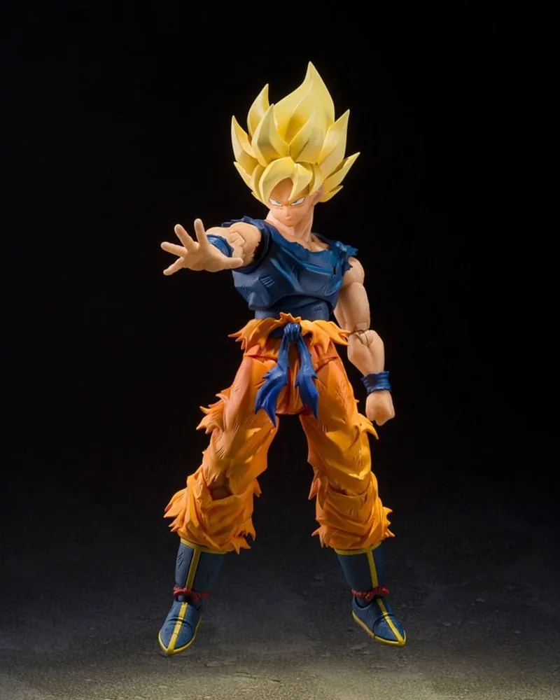 Dragon Ball Z S.H.Figuarts Action Figure Super Saiyan Son Goku (Fighter of Rage) 14 cm van Tamashii Nations in Meerkleurig – productfoto
