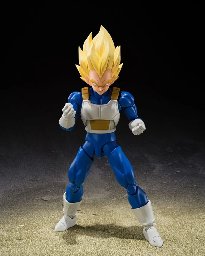 Dragon Ball Z S.H.Figuarts Action Figure Super Saiyan Vegeta (Dangerous Pride) 14 cm Action Figuur van Tamashii Nations in Meerkleurig – productfoto