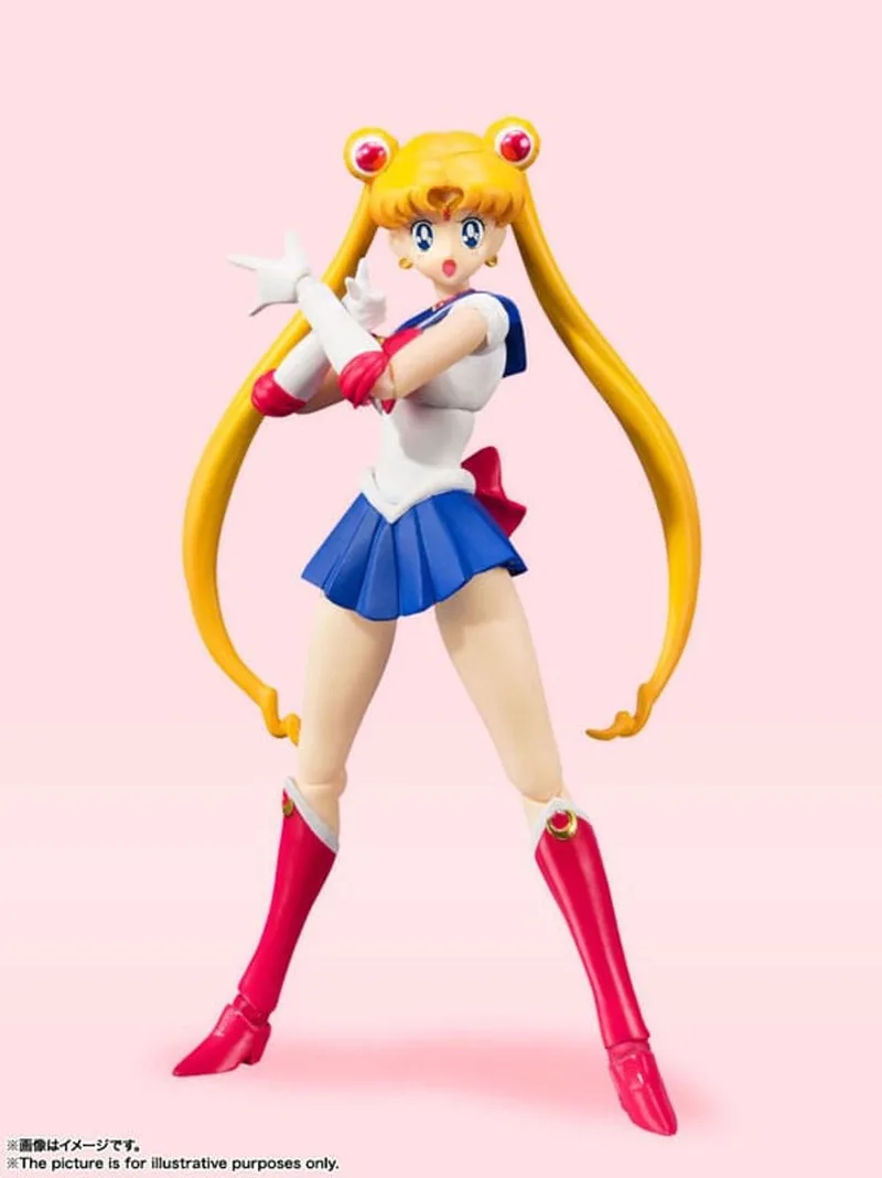 Sailor Moon S.H. Figuarts Action Figure Sailor Moon Animation Color Edition 14 cm Action Figuur van Tamashii Nations in Meerkleurig – productfoto
