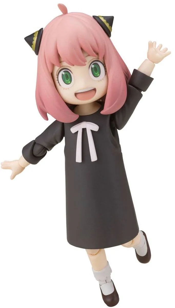 Spy x Family S.H. Figuarts Action Figure Anya Forger 8 cm Action Figuur van Tamashii Nations in Meerkleurig – productfoto