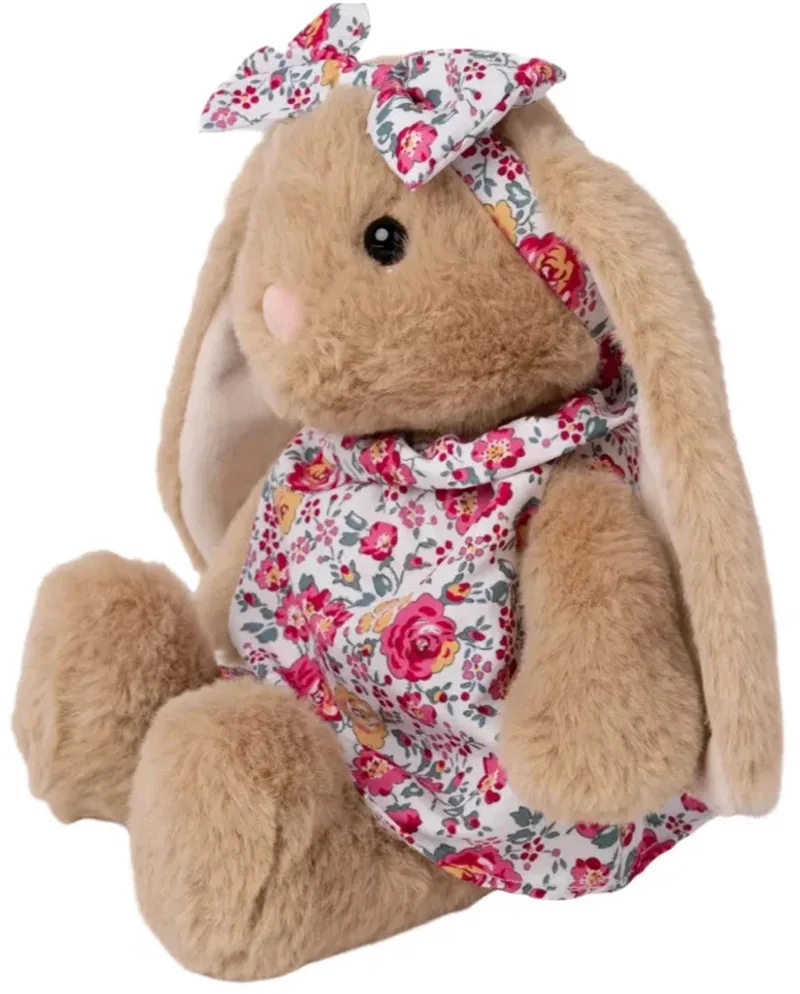 Pluchen konijntje Daisy-33 cm by Teddykompaniet in Brown – product photo