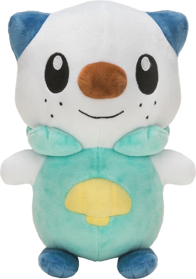 Knuffel Oshawott Junior 20 Cm Pluche Groen/wit van The Pokémon Company in Groen – productfoto