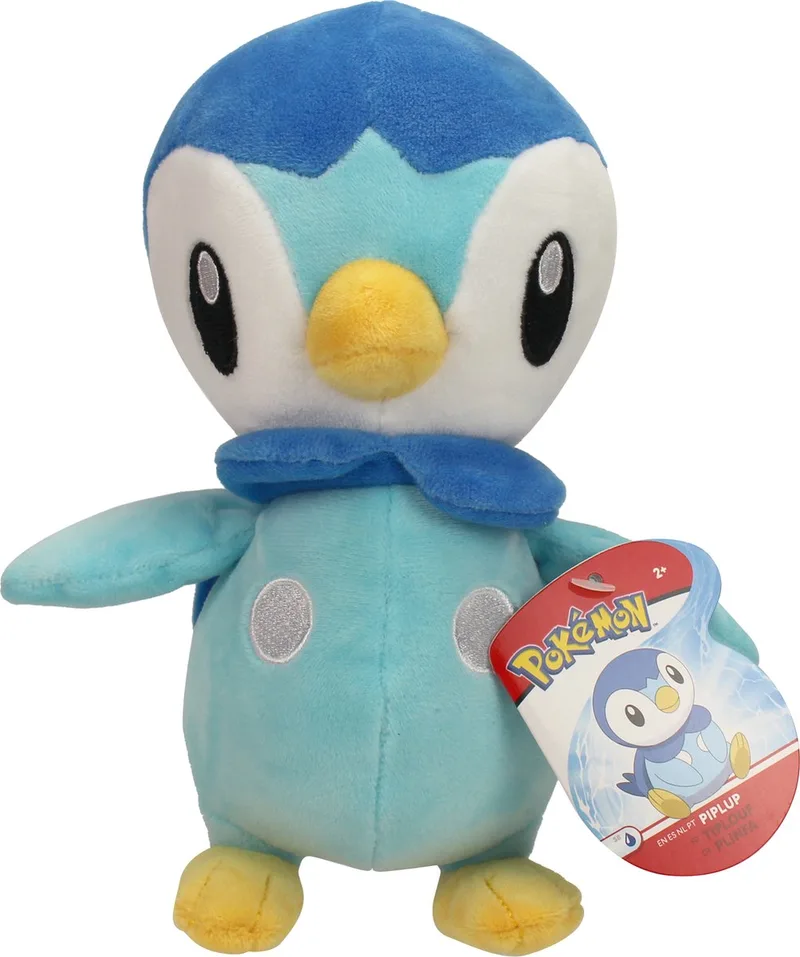 Pluche - 20 cm de The Pokémon Company en Piplup – photo produit