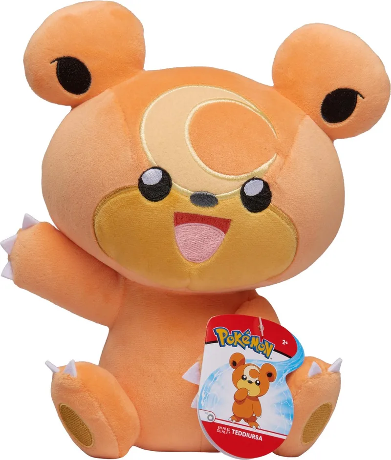 Pluche - 20 cm de The Pokémon Company en Teddiursa – photo produit