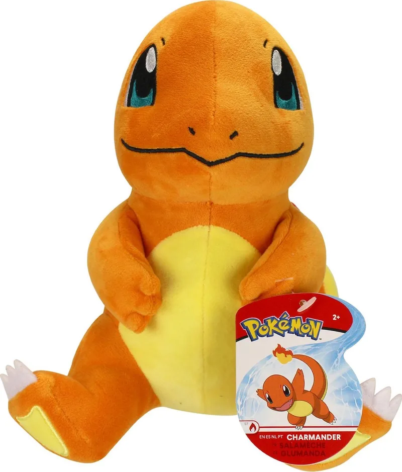 Pluche - Charmander knuffel 20 cm från The Pokémon Company i Flerfärgad – produktbild