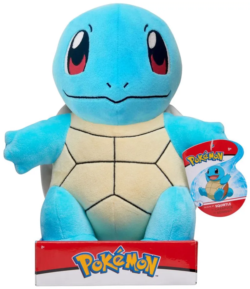 pluche knuffel Squirtle 30 cm - schildpad speelgoed. från The Pokémon Company i Flerfärgad – produktbild