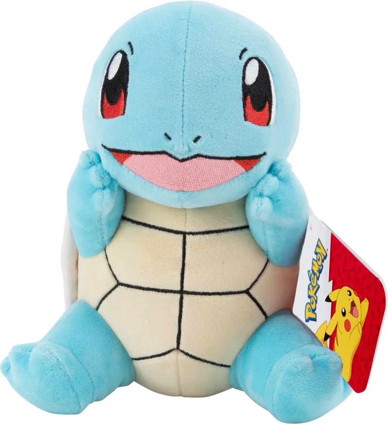 Pluche Knuffel - Squirtle Smile - 20 cm by The Pokémon Company in Squirtle Blij – product photo