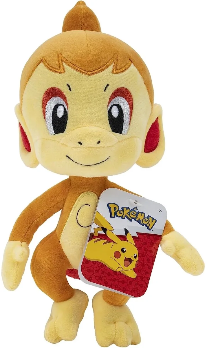 Pluche - Pokémon Pluche - Chimchar - 20cm by The Pokémon Company in Multicolour – product photo