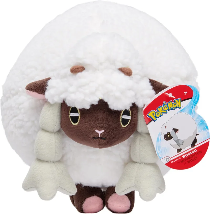 Pluche - Wooloo 20 cm by The Pokémon Company in Multicolour – product photo