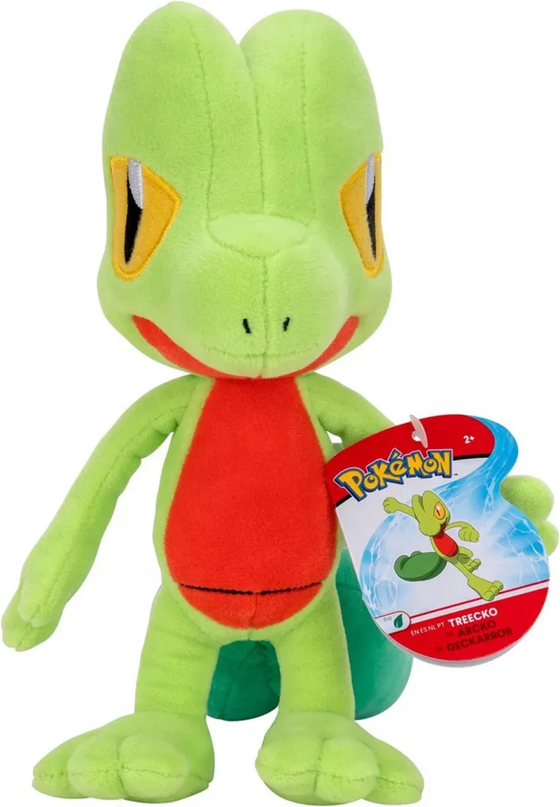 Treecko Knuffel 20cm by The Pokémon Company in Red – product photo