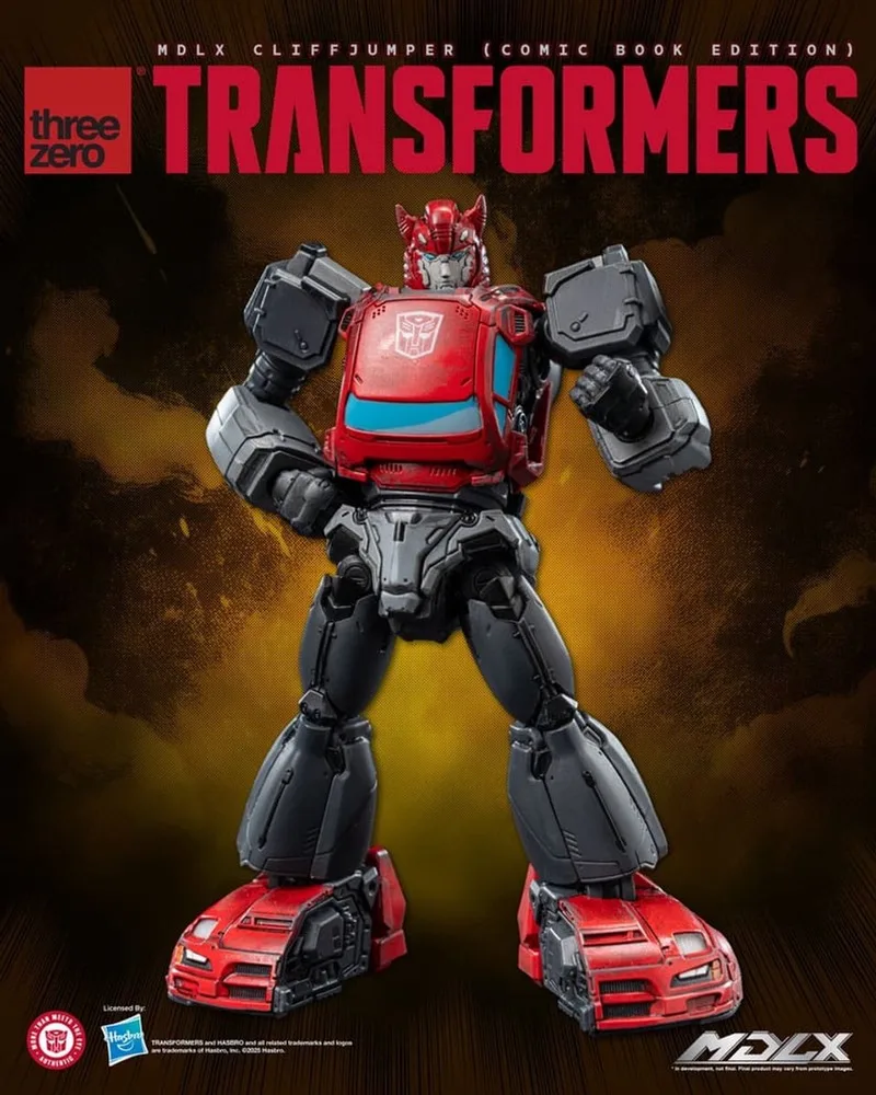 Transformers MDLX Action Figure Cliffjumper (Comic Book Edition) 12 cm Action Figuur van Threezero in Meerkleurig – productfoto