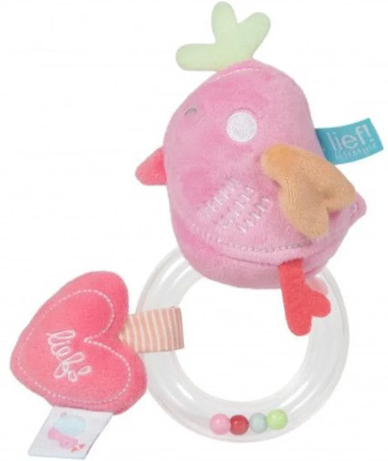 Lief - Love Bird - Ringrammelaar från Tiamo i Rosa – produktbild