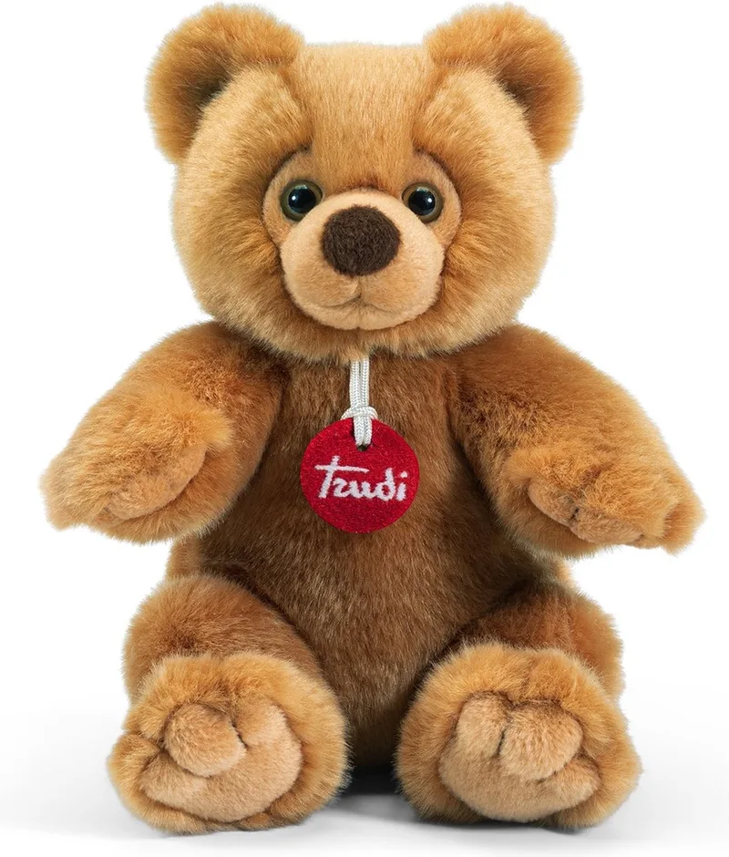 Knuffelbeer Ettore 24 Cm van Trudi in Bruin – productfoto