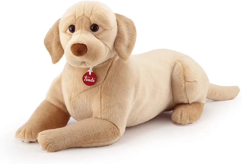 Knuffelhond Labrador Liam 74 Cm Pluche by Trudi in Beige – product photo