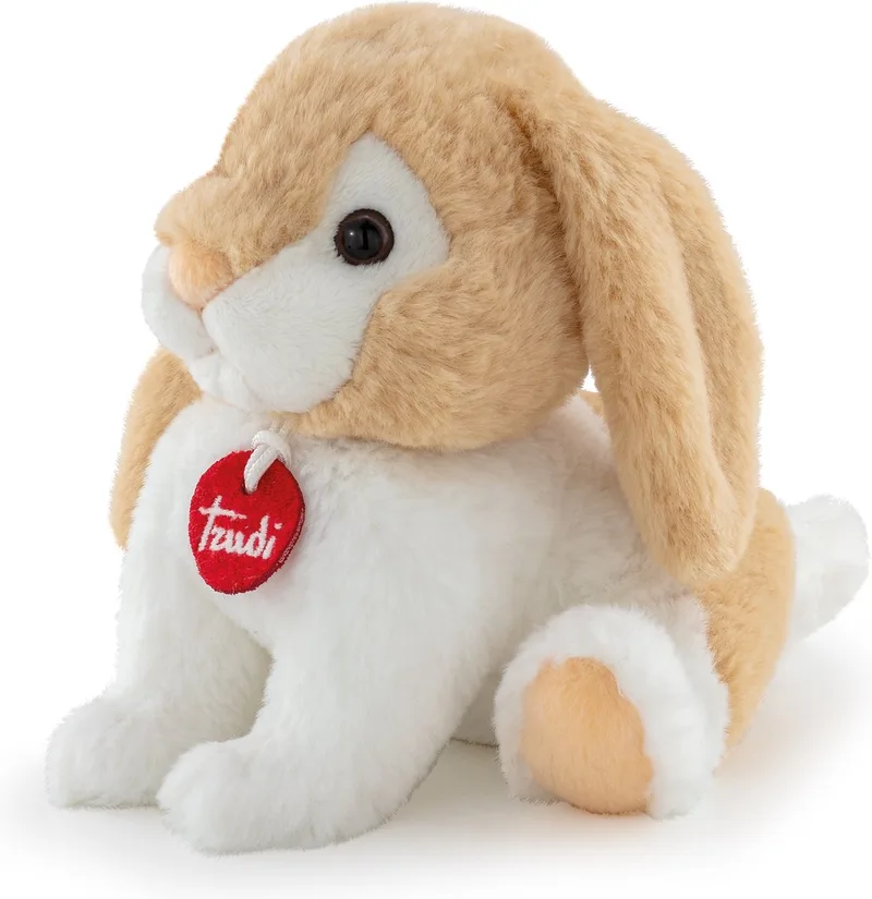 Puppy Knuffel 18 cm - Hoge kwaliteit pluche knuffel - Knuffeldier voor jongens en meisjes - Wit Beige - 15x18x17 cm maat S von Trudi in Konijn – Produktfoto