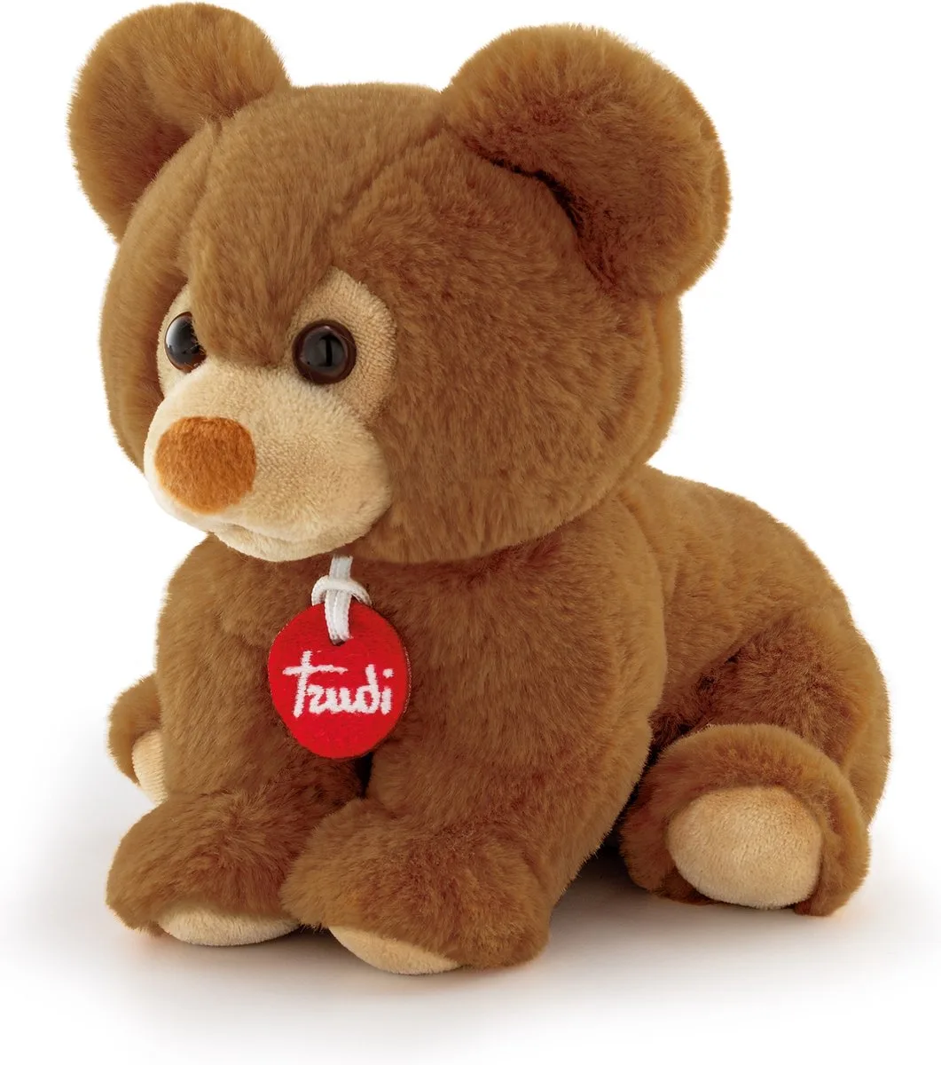 Puppy Knuffel 19 cm - Hoge kwaliteit pluche knuffel - Knuffelbeer voor jongens en meisjes - Bruin - 16x17x19 cm maat S de Trudi en Teddybeer – photo produit