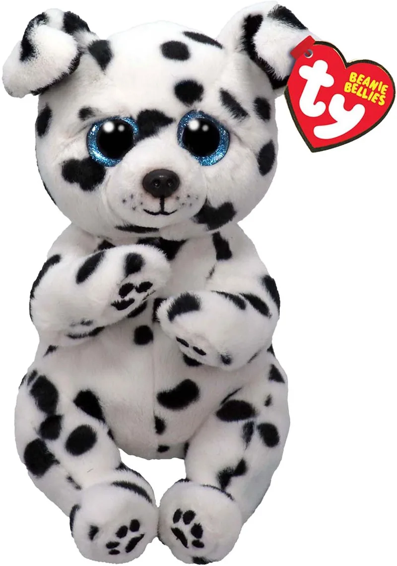Beanie Babies Bellies Knuffel Dalmatiër Rowdy 15 cm by Ty in Blue – product photo