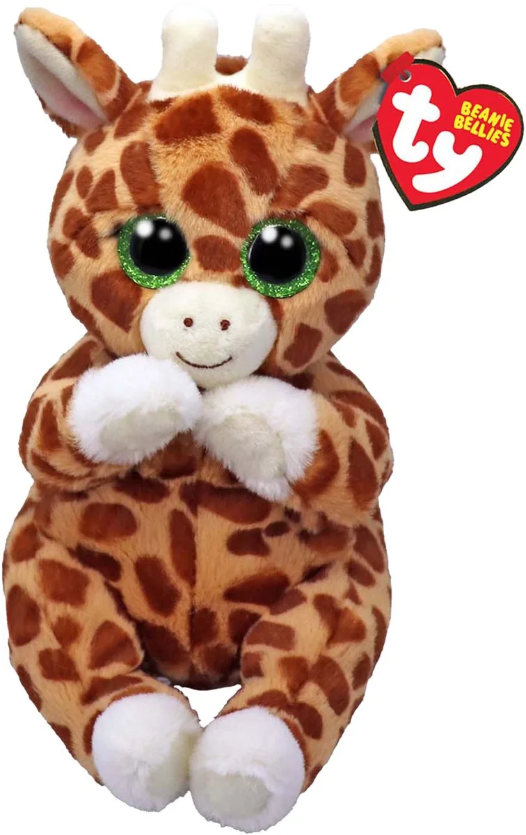 Beanie Babies Bellies Knuffel Giraffe Tippi 15 cm by Ty in Blue – product photo
