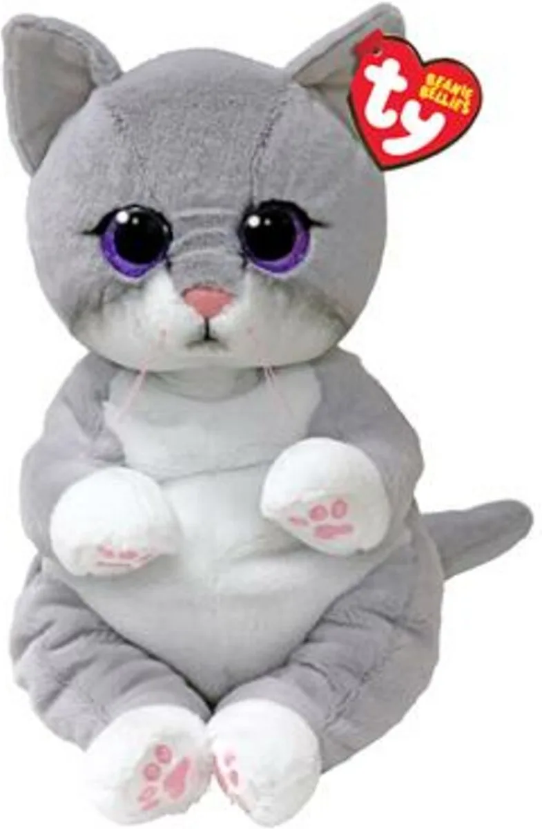 Beanie Babies Bellies Morgan Cat Medium von Ty in Mehrfarbig – Produktfoto