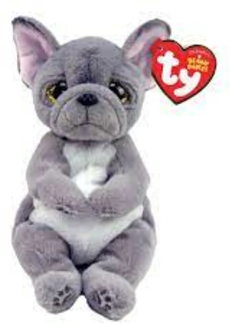 Beanie Babies Bellies Wilfred Bulldog 15 cm by Ty in Blue – product photo