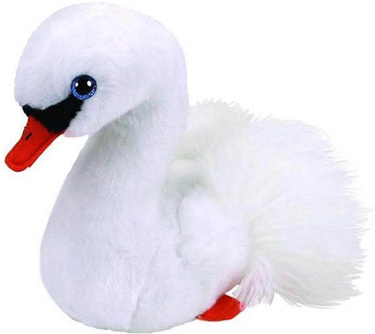 Beanie Babies Gracie zwaan 15cm van Ty in Meerkleurig – productfoto