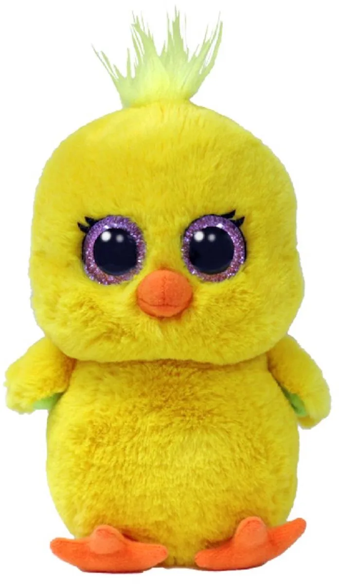 Beanie Boo pluche Paaskuiken Chirps geel 15cm knuffel. by Ty in Multicolour – product photo