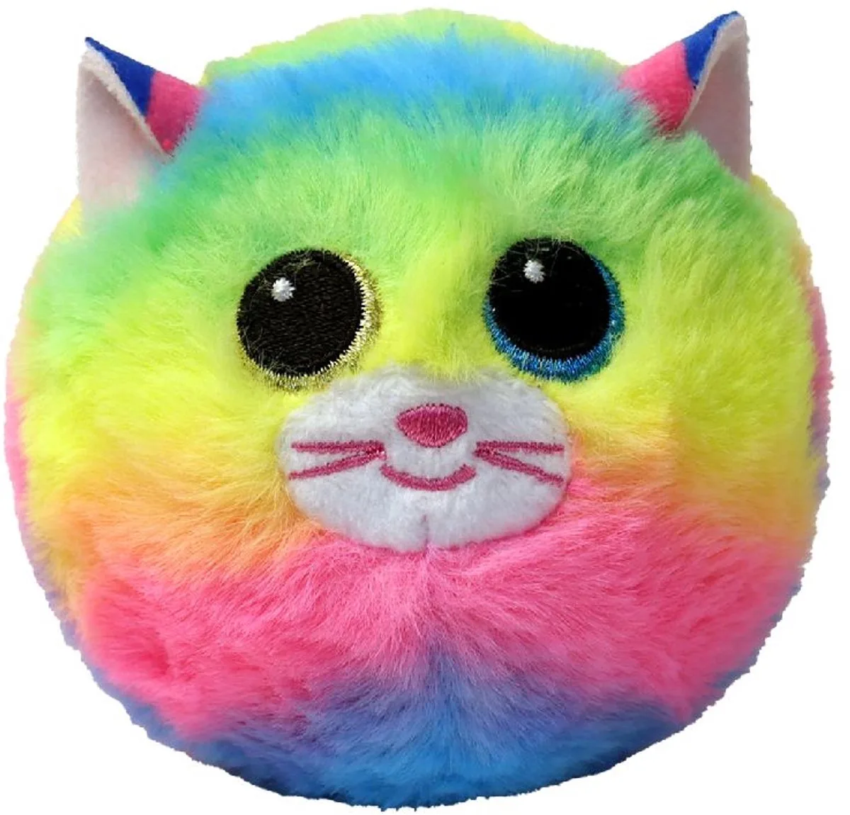 Beanie Bouncers Knuffel Kat Gemma de Ty en Multicolore – photo produit