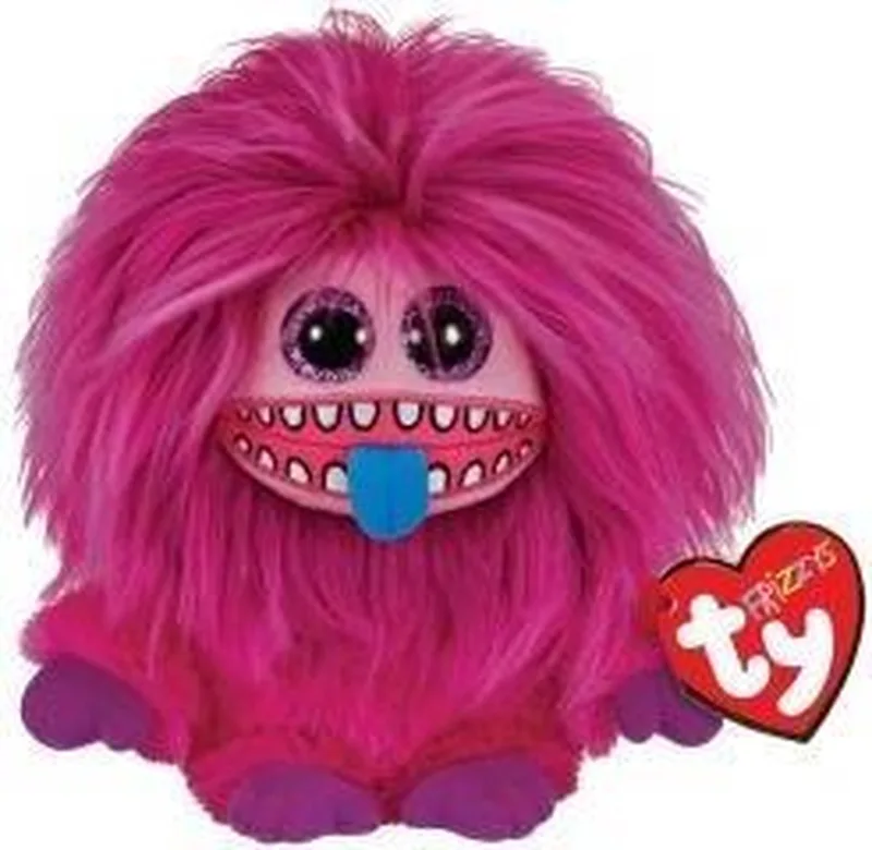 Beanie Pluche Frizzy 18cm - ZEEZEE by Ty in Pink – product photo