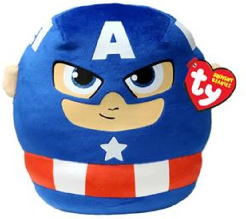 Captain America Squish a Boo 20 cm by Ty in Multicolour – product photo