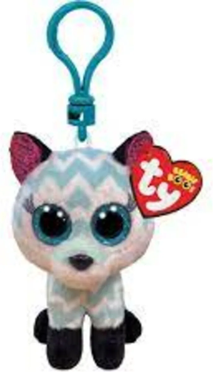 Clip Atlas Fox 7 cm de Ty en Multicolore – photo produit
