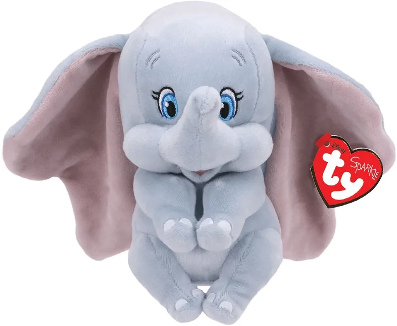 Disney Knuffel Dumbo 15 cm von Ty in Mehrfarbig – Produktfoto