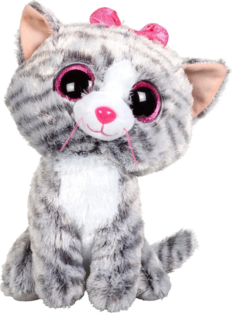 Kiki pluche kat knuffel 15 cm by Ty in Grey – product photo