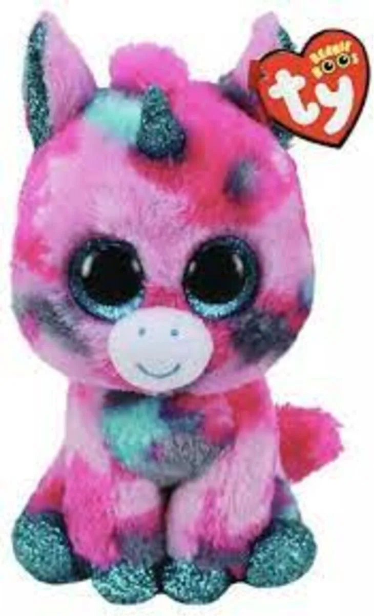 Knuffel - Beanie Boos - Gumball Unicorn - 15cm by Ty in Transparent – product photo
